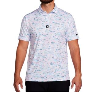 Bad Birdie Jet Stream Men's Short Sleeve Golf Polo